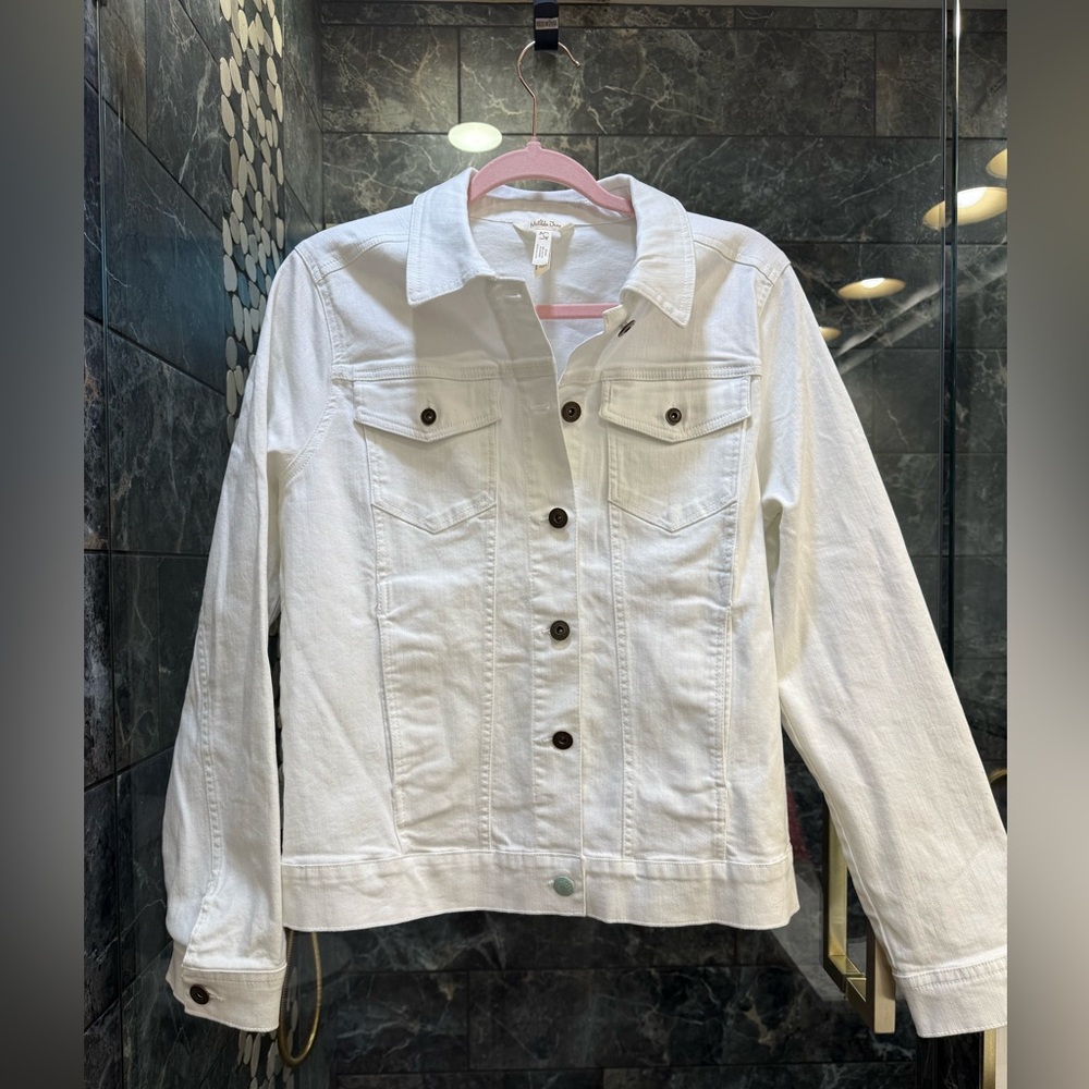 Matilda Jane White Denim Jacket